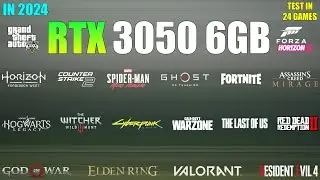 RTX 3050 6GB Laptop : 24 Games Tested in 2024 - is 6GB of VRAM Enough?