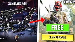 NEW SECRET WAY To Get FREE LEGENDARY skins in COD MOBILE! Samurais Soul Series Armory