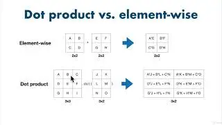 56 Dot Product vs Element Wise | NumPy