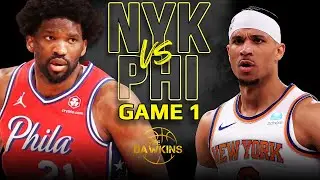 New York Knicks vs Philadelphia 76ers Game 1 Full Highlights | 2024 ECR1 | FreeDawkins