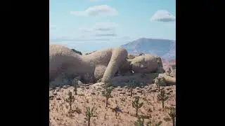 Joshua Tree Gaia Time Lapse - Unreal Engine 5 - Short