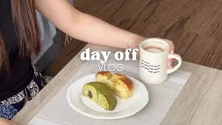 Day Off Vlog | visiting a bagel cafe, mall, new wireless mouse for work + etc