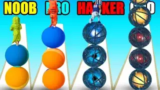 NOOB vs PRO vs HACKER vs GOD Stack Rider