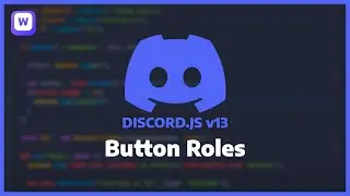 Simple Button Roles - Discord.JS v13