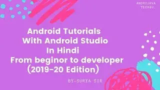 Android Studio Tutorial For Beginners - 36 | Intent | Implicit & Explicit Intent   (2019 Edition)