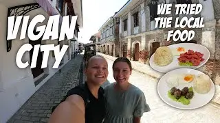 A Day in Vigan and Eating Local Food 🇵🇭