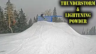 ARIZONA SNOWBOWL TERRAIN PARKS ARE NUTS! STORM!