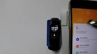 Включение и выключение Mi Band 4