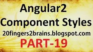 Angular 2 - Add Style to Component