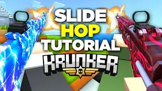 *NEW* EASILY Slide HOP on 60 FPS in Krunker.io (Tutorial) (Slide Control)