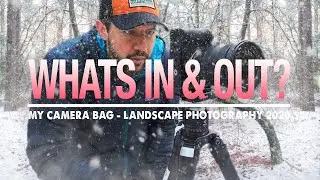 Whats In & KICKED OUT of My CAMERA BAG? Landscape Photography 2020