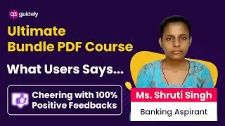 What Users Says | Guidely Bundle PDF Course | Ms. Shruti Singh