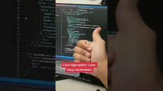 cara merapikan code yang berantakan di visual studio code #coding #programming #teknikinformatika