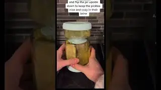 MIND BLOWING PICKLE JAR STORAGE! #shorts #youtubeshorts #lifehacks #howto