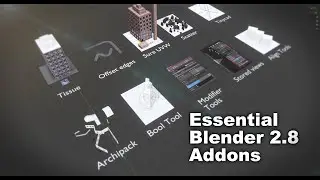 10 essential addons for architectural design that come with Blender 2.81+