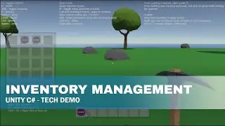 Resources, Inventory, Toolbar and Construction- Tech Demo