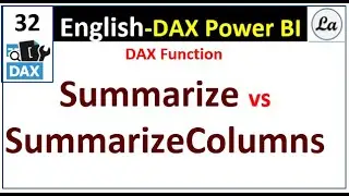 Dax Summarize | SummarizeColumns | Summary Table