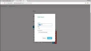 Vue js CRUD Operations in Laravel - Working Demo