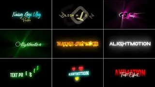 Top 15+ Alight Motion Text Animation Xml