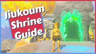 Jiukoum Shrine Guide + Chest in Zelda Tears of the Kingdom (Built for Rails) (TOTK)