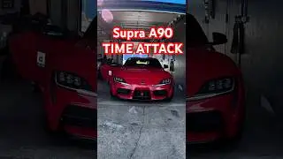 Supra A90 crazy racing time attack #shorts  #a90supra #automobile #supramk5 #dragrace #timeattack