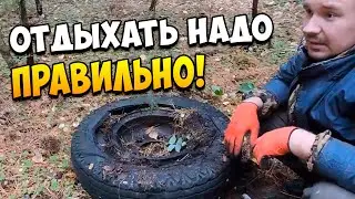 Выходной Металокоп На Ферме. Коп Металлолома В Окрестностях Деревень. И Отдохнул И Накопал.