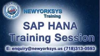 SAP HANA Overview Online Training Video Tutorials | For Beginners