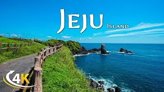 Jeju, Korea 4K - Amazing Beautiful Nature Scenery With Relaxing Piano Music