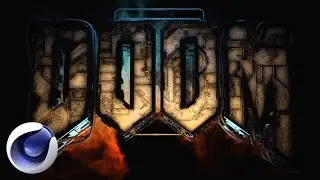 Создание заставки из игры Doom в Cinema 4D