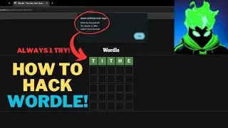 How To HACK/CHEAT in WORDLE 2024!!! (No Inspect Tool) - Get Everything Right and Fast!