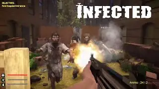 Infected ✅ Gameplay ✅ PC Steam zombie shooter game 2023