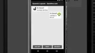 Android Dynamic Layout