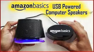 Amazon Basics Usb Powered Computer Speakers V620BLACK.