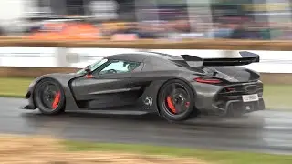 $50 Million Of HYPERCARS Going Flatout In The Rain!