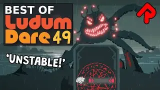 Best Ludum Dare 49 games #5: Lovecrafting, The Lesser Evil, Trauma, Emoceans, Un-Stabled