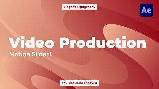 Typography Animation After Effects | Cool Text Effects In After Effects