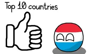 Top 10 countries that like Luxembourg 👍🇱🇺
