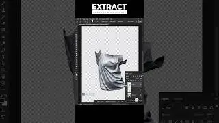 Extract Shadows and Highlights Photoshop 2024 tutorial #photoshop #mockup #canva #png