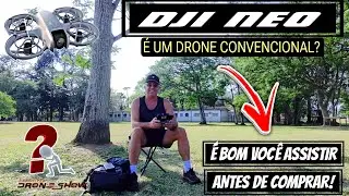 Tentei voar o NEO como um Drone convencional e o resultado...