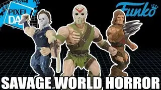 Savage World Horror Icons Funko Figures Video Review