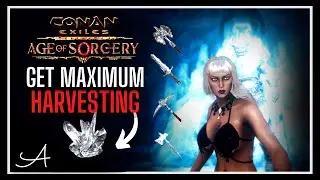 TEMPLE OF FROST and MAXIMUM HARVESTING Guide - AGE OF SORCERY | Conan Exiles 3.0