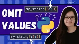 How to Slice a String using Default Values in Python