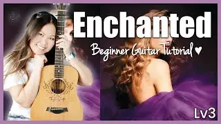 Enchanted 💜 Taylor Swift EASY Guitar Tutorial Beginner Lesson | Chords | Strumming | Play-Along 🎸