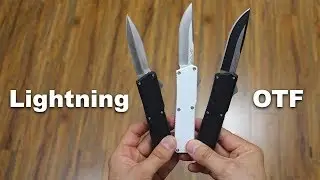 Lightning OTF Knife (Automatic) for $30