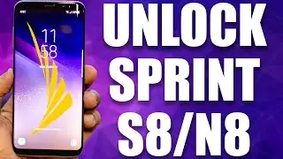 Unlock Sprint Galaxy S8, S8 Plus & Note 8 Remotely Via USB Permanently for ANY Carrier Worldwide