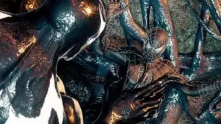 Venom Vs Spider-Man With Sam Raimi Suit Fight Scene - Marvel's Spider-Man 2 PS5