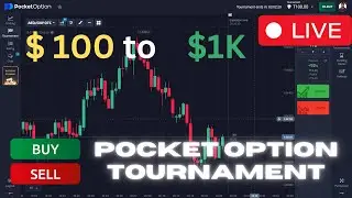 🔴 LIVE - Pocket Option Strategy ✔️ LIVE SIGNALS PRICE ACTION BINARY OPTION TRADING