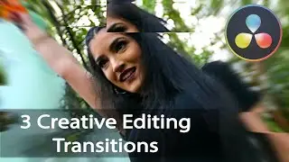 3 Editing Transitions In Davinci Resolve 15 | Cinematic Vlog Transitions