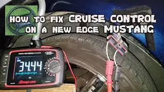 How to Fix Cruise Control on a New Edge Mustang