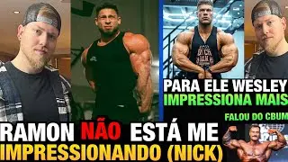 JORNALISTA GRINGO: RAMON NÃO ESTÁ IMPRESSIONANTE, WESLEY IMPRESSIONA MAIS + FALOU DO CBUM